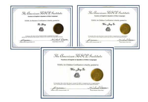 TESOL专家国际英语教师资格证